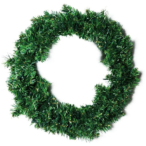 "Tannenkranz Türkranz Weihnachtskranz mit LED 55cm Grün image"