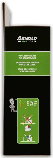 "Universal Abdeckplane für Schneefräsen, 170 x 80 x 100 cm image"