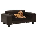 Hundebank 81x43x31 cm Plüsch und k