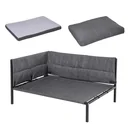 Hundesofa mit 2 Kissen Hundebett m