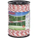 Professionelle Zaunschnur 6Mm, 6X0,30 Tric, 200M, Weiß/Rot
