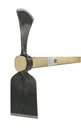 Wiedehopfhacke, Breitblatt, ovales Auge, geschmiedet, Eschenstiel 105 cm