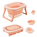 Babybadewanne mit Waschbecken und Shampoobecher