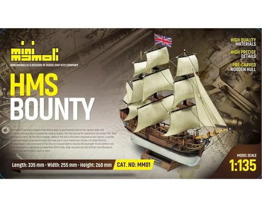 "Bausatz HMS Bounty 1:135 Mini Mamoli image"