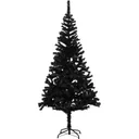 Weihnachtsbaum mit Ständer 210 cm PVC schwarz