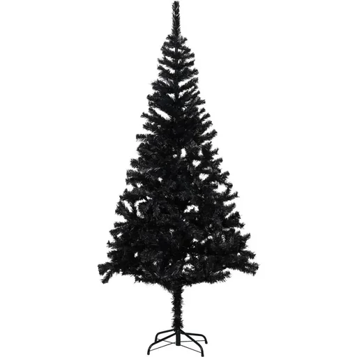 "Weihnachtsbaum mit Ständer 210 cm PVC schwarz image"
