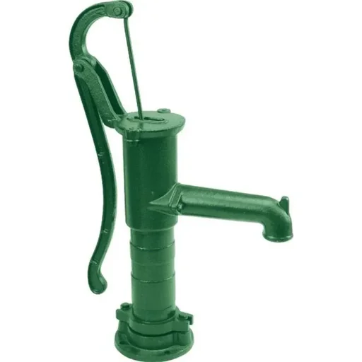 "Handpumpe aus Gusseisen - 1500 l/h - Grün image"