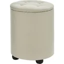 Sitzhocker mit Stauraum