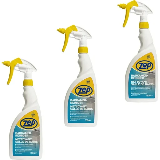 "ZEP Badreiniger - 750 ml x 3 Stück - Vorteilspack - 3 Stück image"