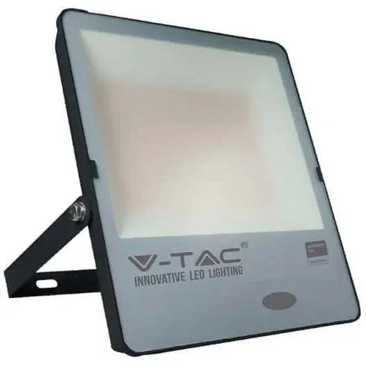 "VT-272S LED-Scheinwerfer mit Tag/Nacht-Sensor - 200 W - 20000 Lm - 3000K - schwarz image"