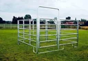 "Pony Panel-6 Box" Set: 3 Panele 2,40 x 1,60 m + 1 Panel m. Tor, 2,40 x 2,20 / 1,60 m breit