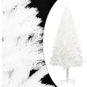 Weihnachtsbaum mit Standard 240 cm PE weiß