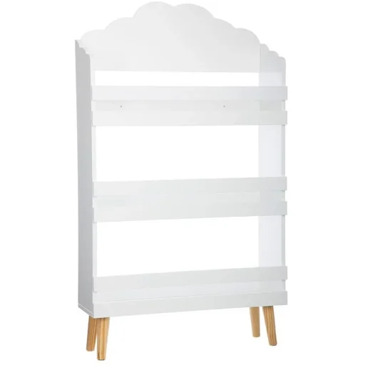 "NL Schrank mit Wolfsmotiv - 58x100x18 cm - weiß image"