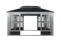 Pavillon Bolata 10 x 14 anthrazit
