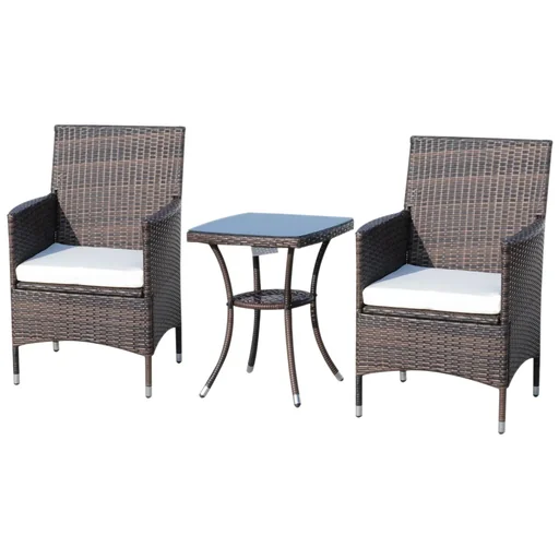 "Rattan-Sitzgruppe als 3-teiliges Set image"