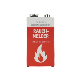 Lithium 9V Block Rauchmelderbatterie