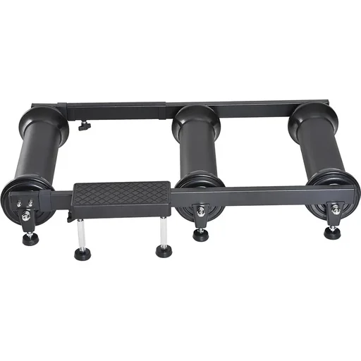 "Rollentrainer Heimtrainer Indoor-Training Alu Schwarz image"