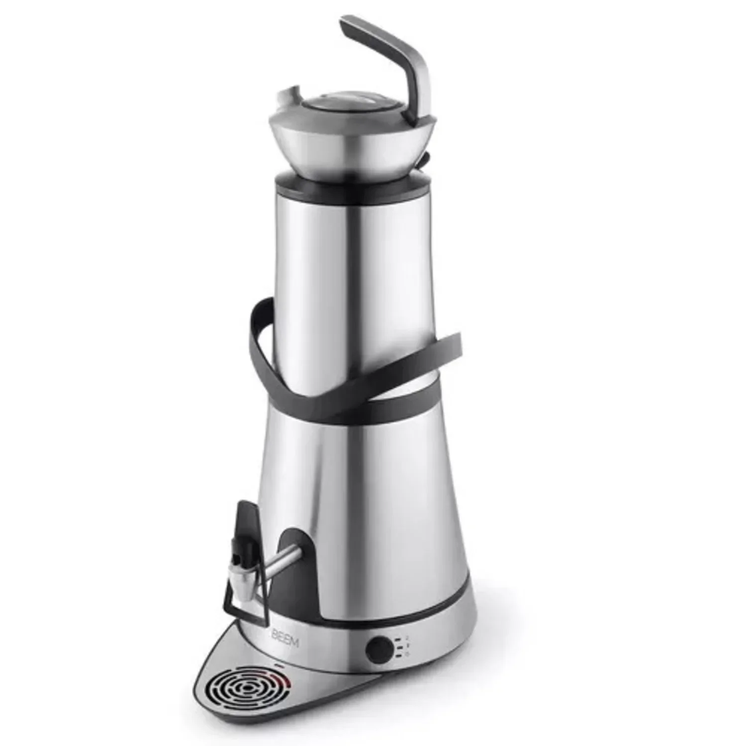 "Samowar mit Teekocher, Russischer Teekessel Elektrisch - Amira, Induktions-Model, Edelstahl, 10L image"