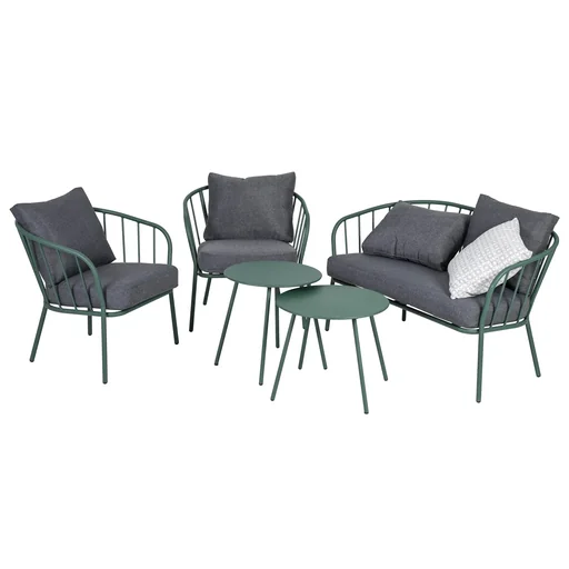 "Gartenmöbel-Lounge-Set "Nizza" - grün     image"