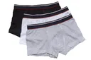 Retroshorts im 3er Pack, melange/uni/bedruckt, Gr.L