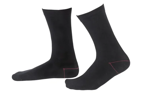 "Socken mit extra weitem Bündchen, 3er Sparpack, Farbe schwarz, gr.39/42 image"