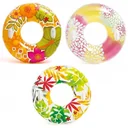 Transparent Pool mit Blumenmuster