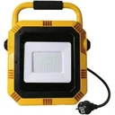 VT-51 LED-Arbeitsleuchte / Bauleuchte mit Fassung - 50 W - 4000 Lumen - Schwarz / Gelb - 6400K