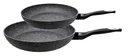 Bratpfannenset, 2-teilig Granit Passion