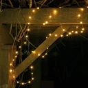 Weihnachtsbeleuchtung - Partybeleuchtung 80 LED - Warm White - 405 cm