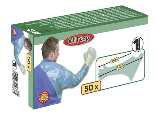 "Einmalhandschuhe "VETtop" mit Schulterschutz, 120 cm, 50 St. image"