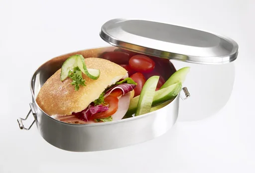 "Brotdose/Lunchbox, Vesperdose Edelstahl image"
