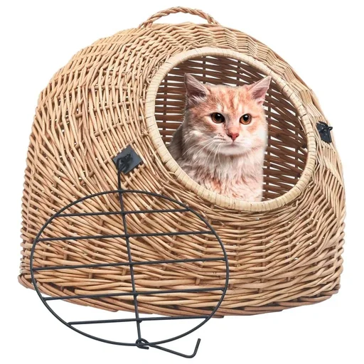 "Katzentransportwagen 45x35x35 cm natur image"