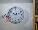 Funkwanduhr mit Türklingel