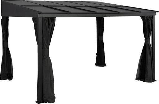 "Sojag Terrassenüberdachung St. Barth 1014 423×298×240 cm Anthrazit – 8-mm-Doppelstegplatten & Schneelaststützen image"