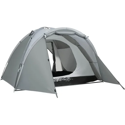 "Campingzelt 2-3 Personen - Grau - 350 x 220 x 145 cm image"