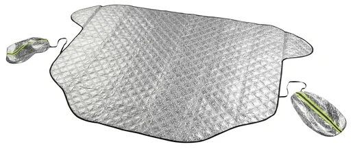 "Thermoscheibenschutz - Größe ca. 147 x 120 cm - mit Spiegelkappe image"