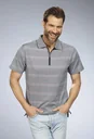 Poloshirt gestreift, Farbe weiß/blau, Gr.L