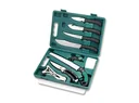 Aufbruch- und Zerwirkset im Aufbewahrungs- und Transportkoffer, 10-teilig
