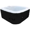 Aufblasbares Sprudelbad 1200W - Whirlpool - für 2-4 Personen 145x65cm