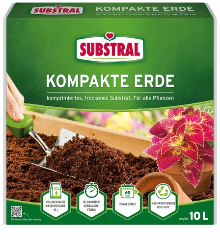 "Kompakte Blumenerde 10 Liter image"