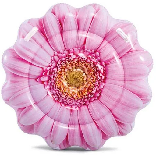"Pink Daisy Luftmatratze 142 x 142 cm image"