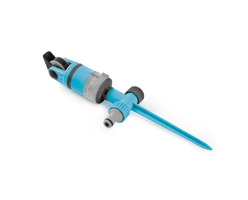 "Multi-Sektorensprenger, Zwecksprinkler „52-060“, mit Erdspieß, Türkis image"