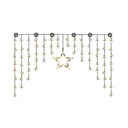 Sternenvorhang mit 90 LED Lichtern