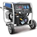 Generator 7,5kW mit 420cc OHV-Benzinmotor mit Elektrostarter & Radsatz