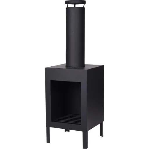 "Außenkamin 30 x 30 x 116 Metall image"