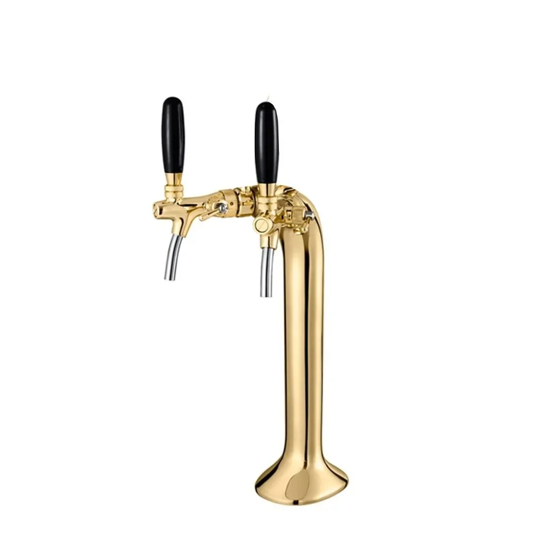 "Schanksäule, Bierzapfsäule, Gold, 2-leitig, elegant image"