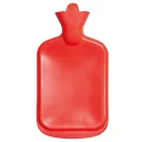 Wärmflasche, Schraubverschluss, 2 Liter, Rot