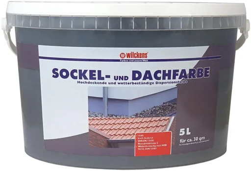 "Sockel- und Dachfarbe anthrazit, 5 Liter image"