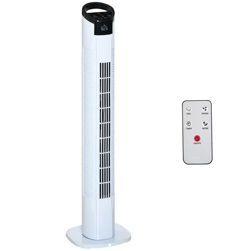 Turmventilator mit Fernsteuerung