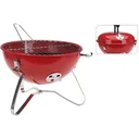 Wilderness Holzkohlegrill Kugelform - Rot